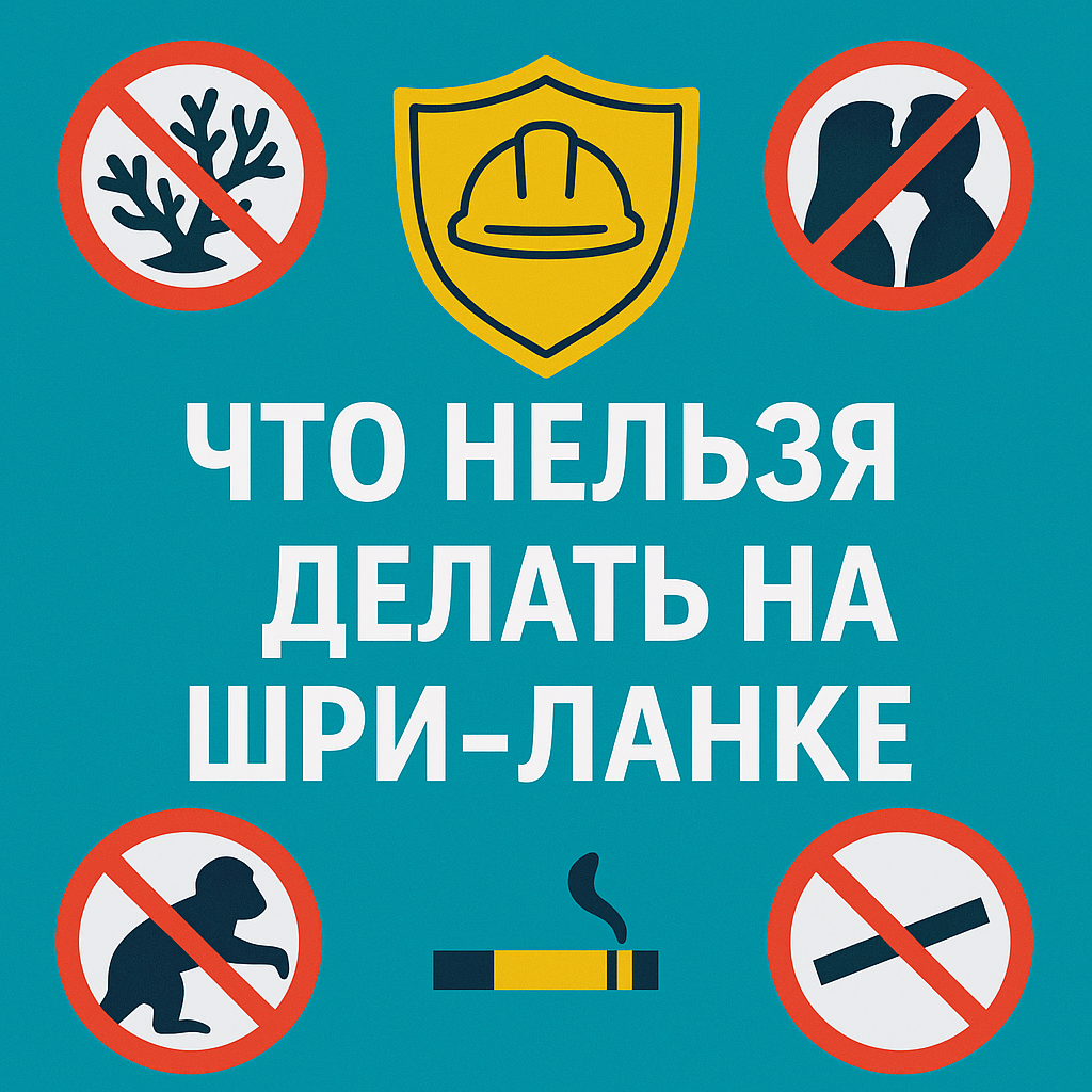ЧТО НА ШРИ-ЛАНКЕ НЕЛЬЗЯ ДЕЛАТЬ