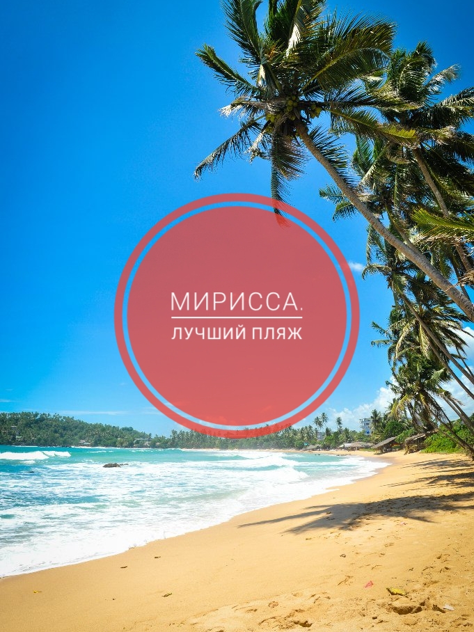 Все о Мирисса (Mirissa) - лучший пляж Шри-Ланки
